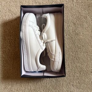 Nautica Classic White Lace-Up Sneakers